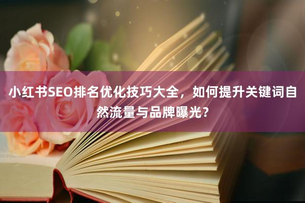 小红书SEO排名优化技巧大全，如何提升关键词自然流量与品牌曝光？